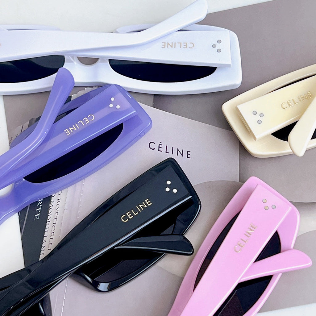 CELINE TRIOMPHE SUNGLASS 40258 IN ACETATE