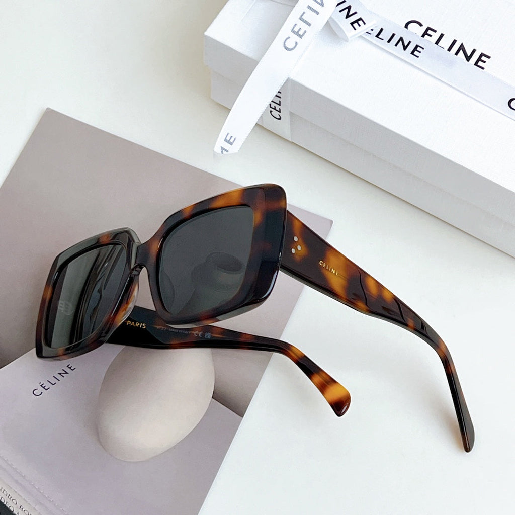 CELINE TRIOMPHE SUNGLASS CL40263 IN ACETATE