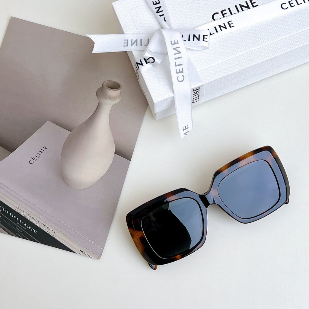 CELINE TRIOMPHE SUNGLASS CL40263 IN ACETATE