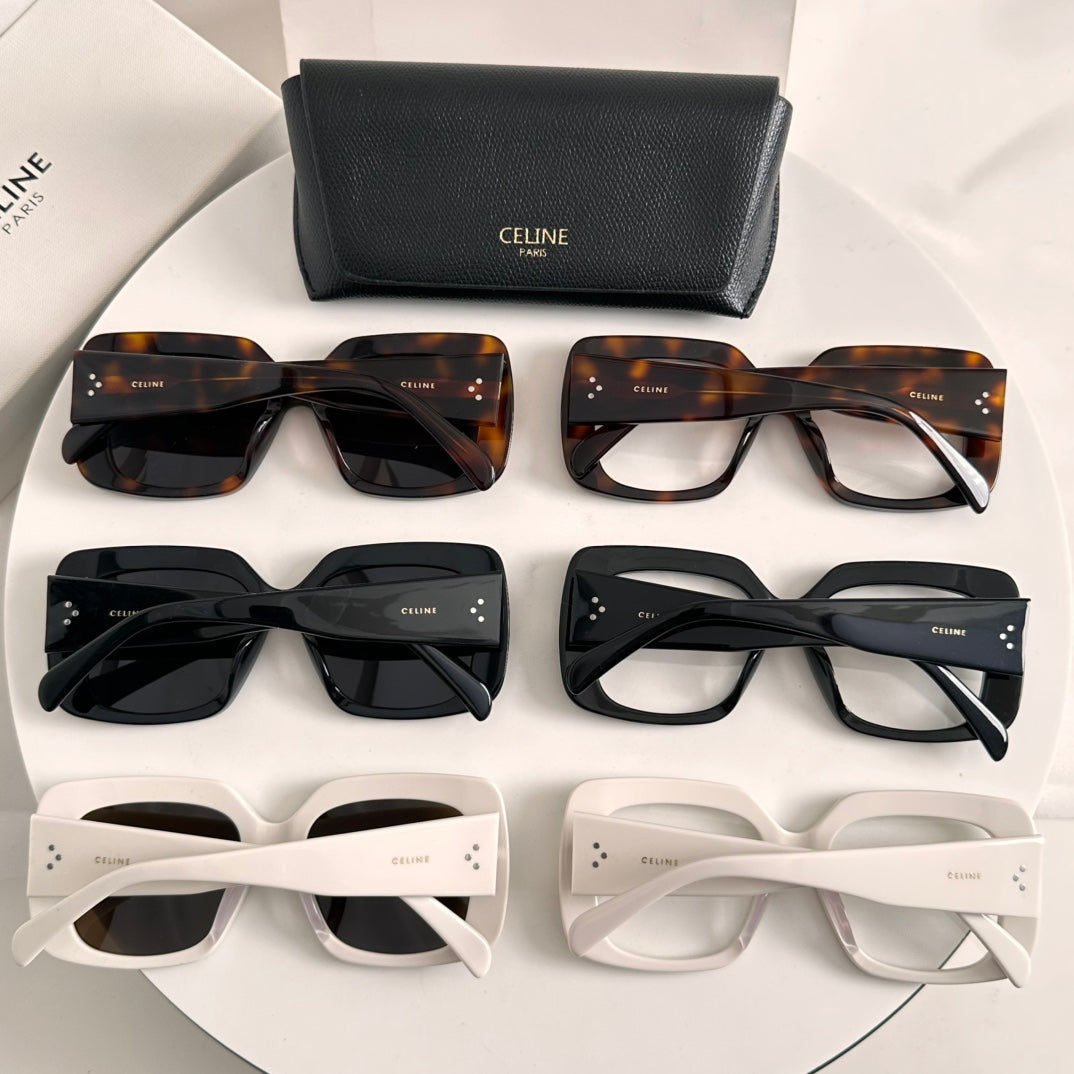 CELINE TRIOMPHE SUNGLASS CL40263 IN ACETATE