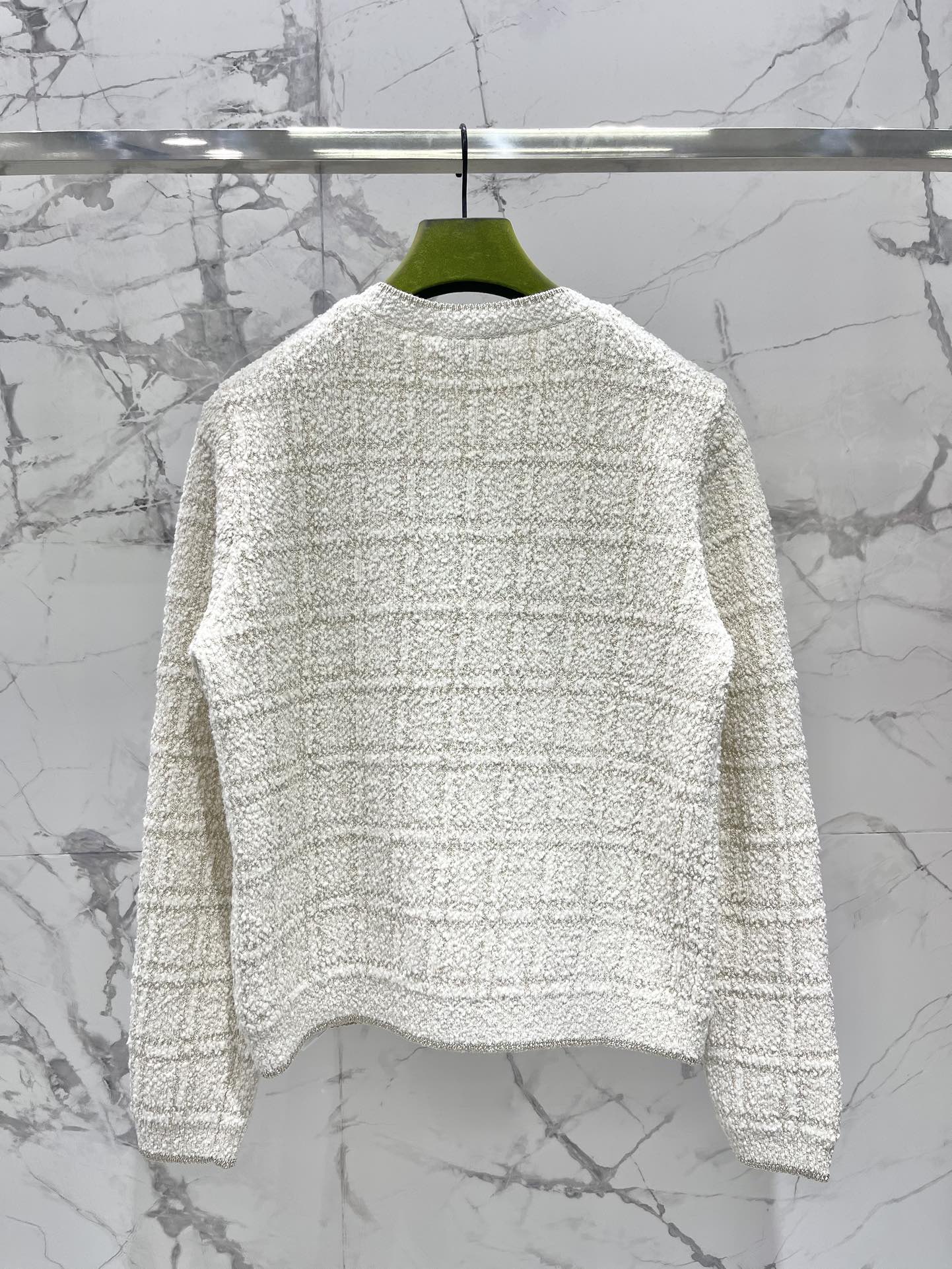 GUCCI Gucci 2025 Cardigan Cream White Wool