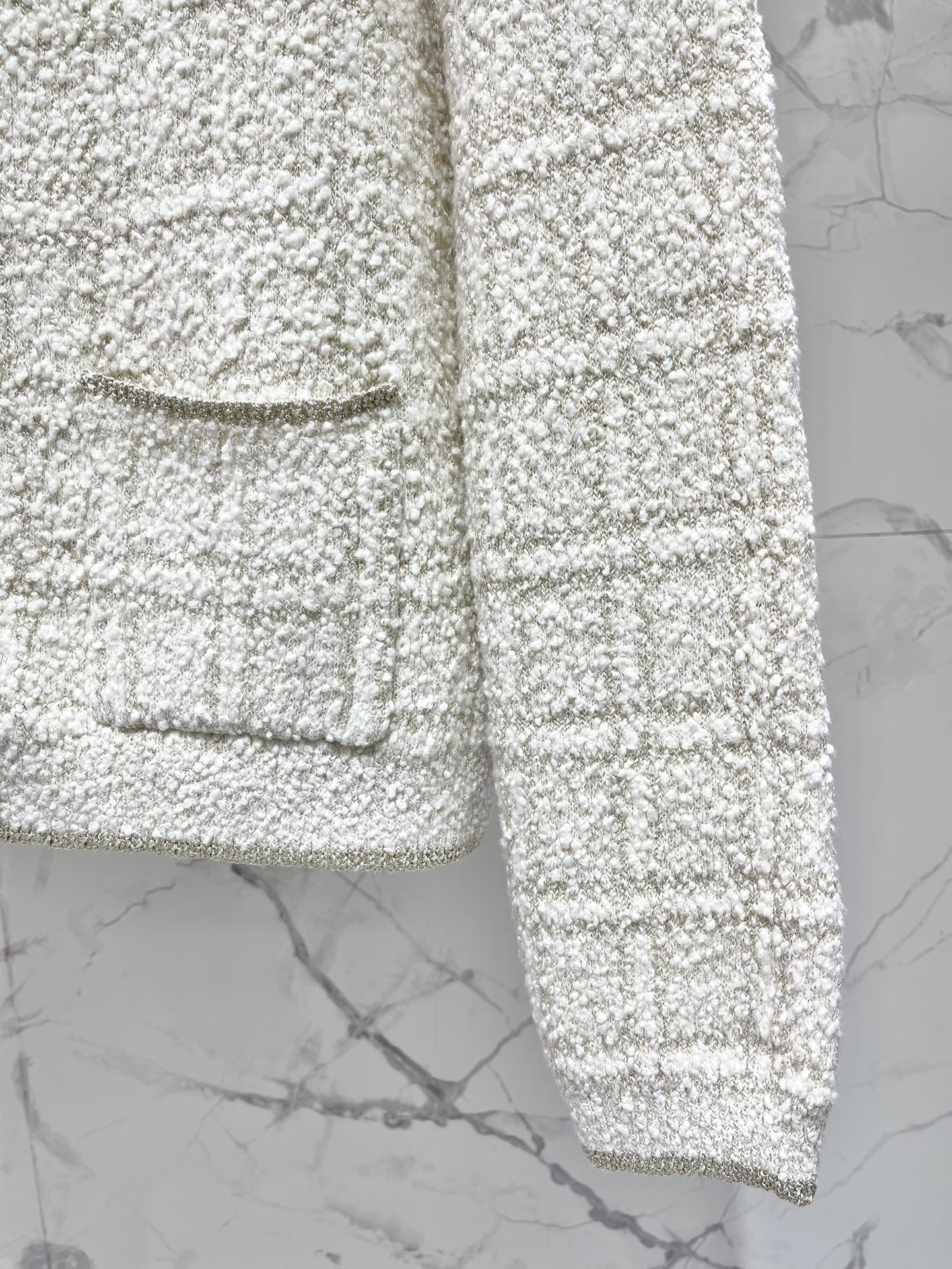 GUCCI Gucci 2025 Cardigan Cream White Wool