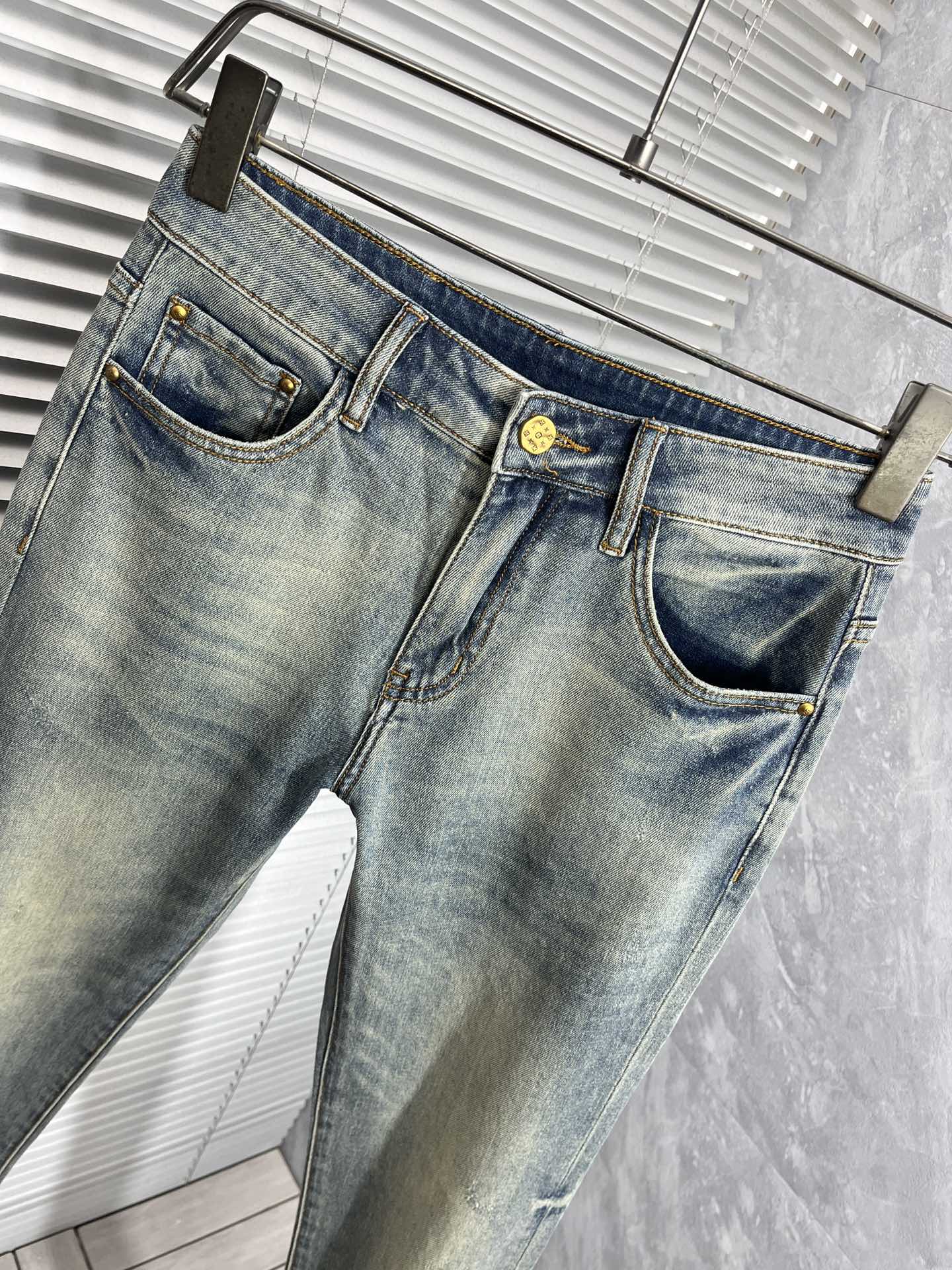 LOUIS VUITTON LV BLUE DENIM JEAN 239494