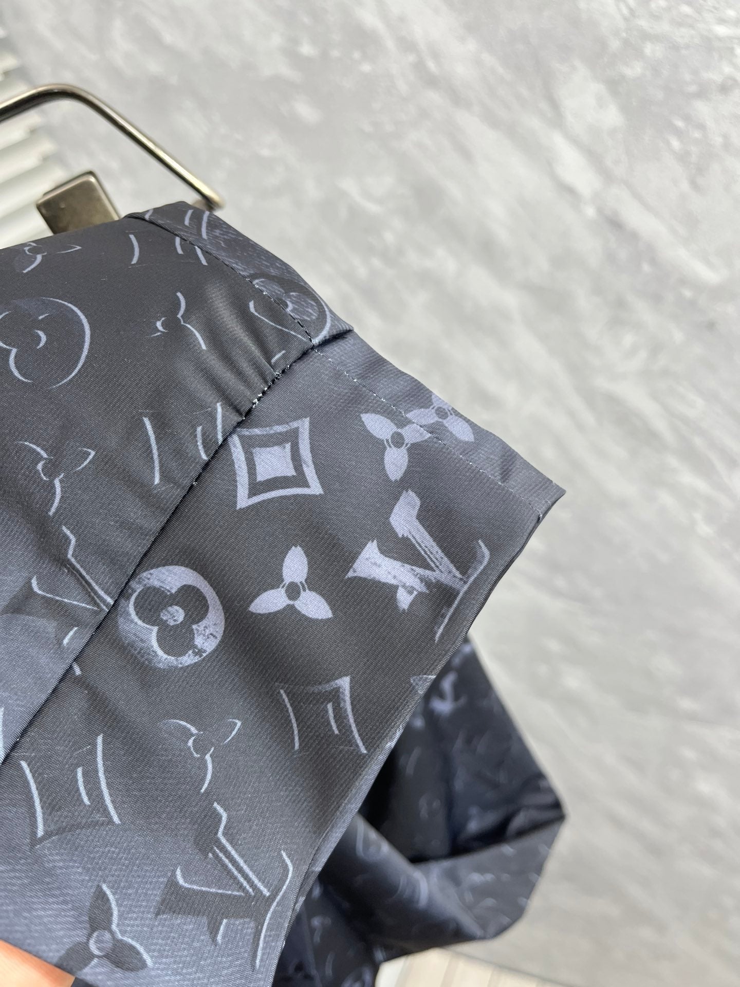 LOUIS VUITTON LV BLACK MONOGRAM TROUSERS 239492