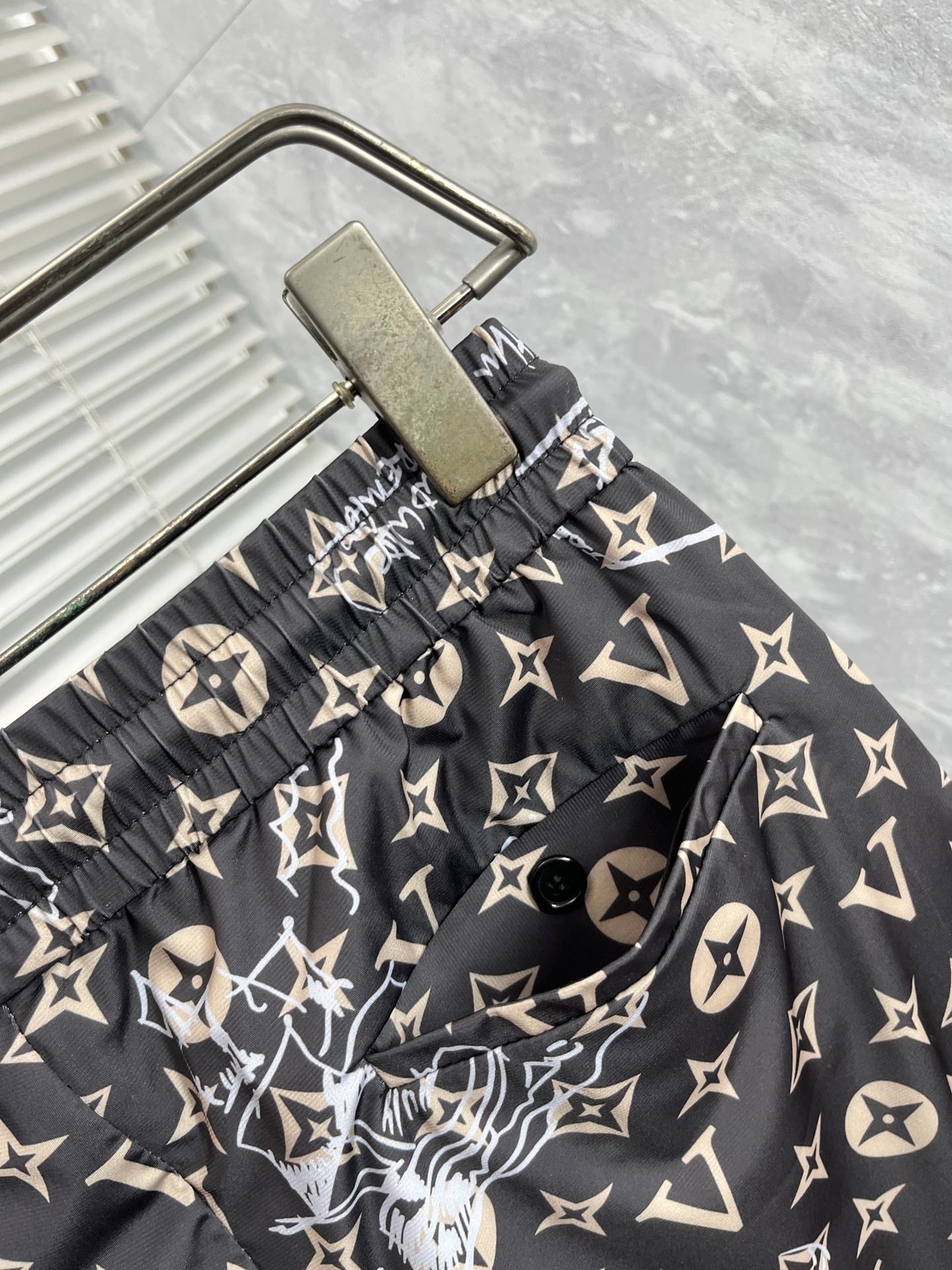 LOUIS VUITTON LV DARK BROWN MONOGRAM TROUSERS 239490