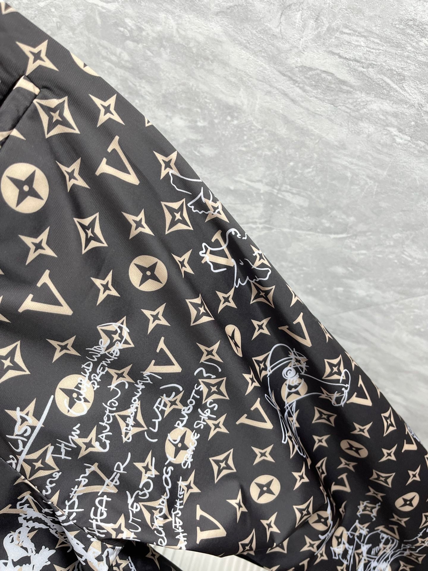LOUIS VUITTON LV DARK BROWN MONOGRAM TROUSERS 239490