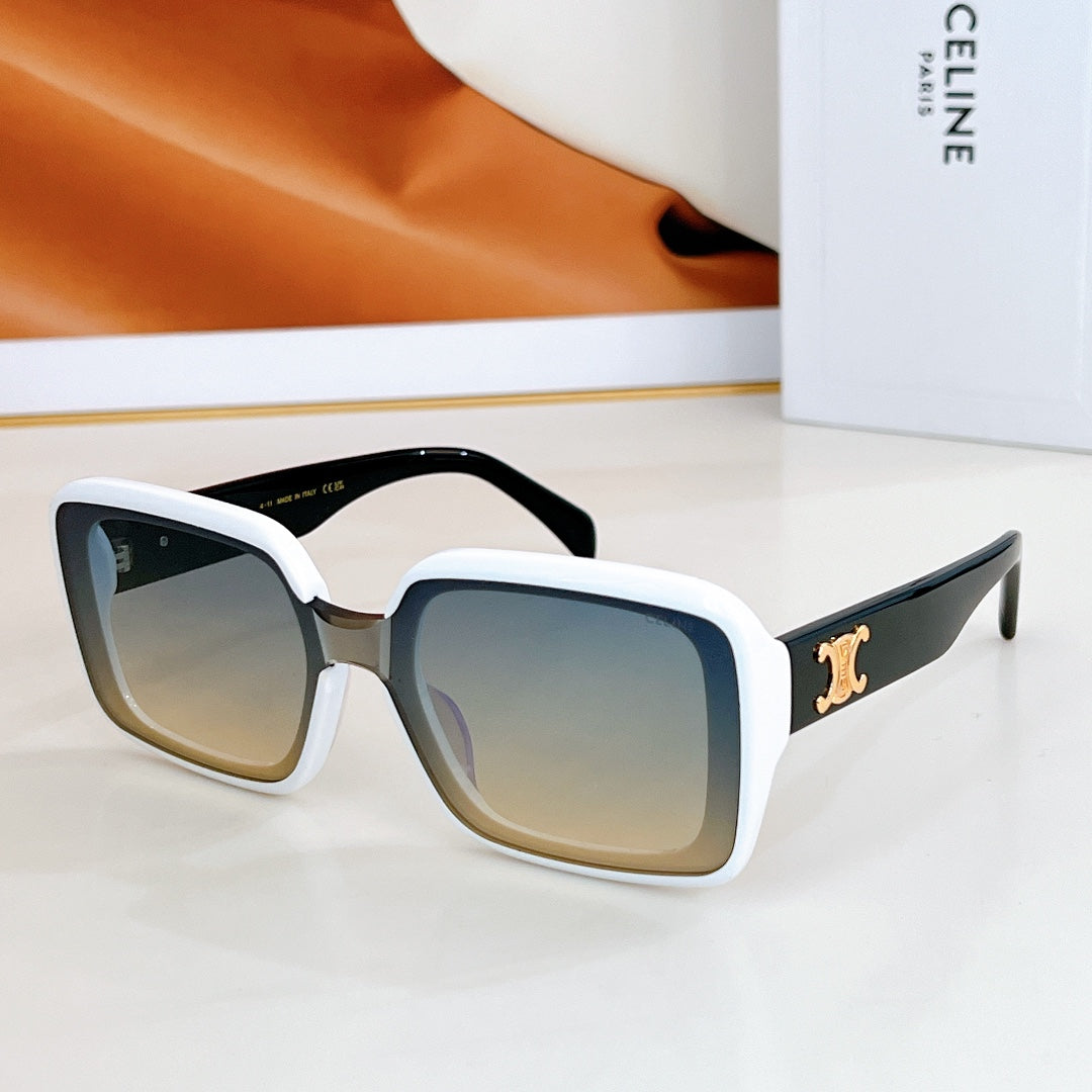 CELINE TRIOMPHE SUNGLASSES CL42126U IN ACETATE