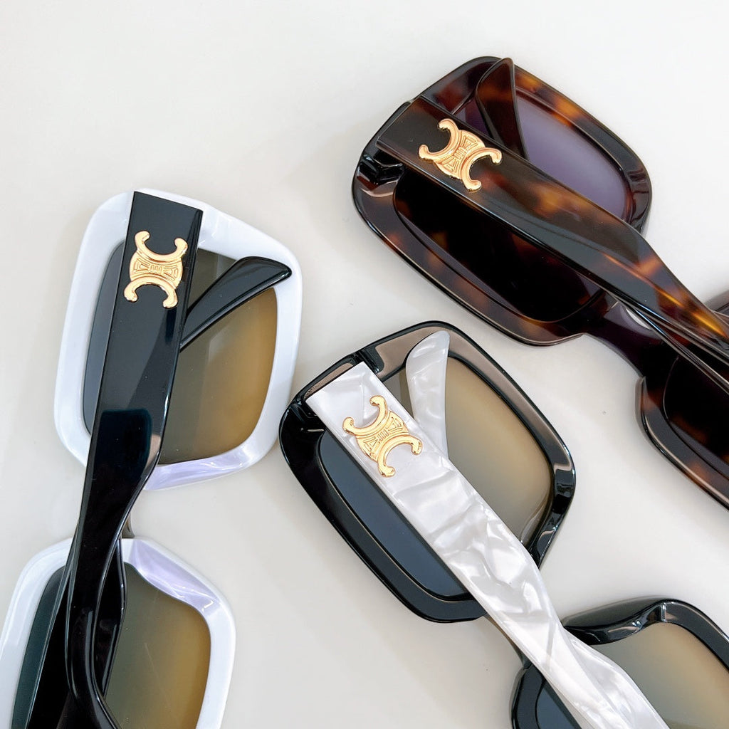 CELINE TRIOMPHE SUNGLASSES CL42126U IN ACETATE