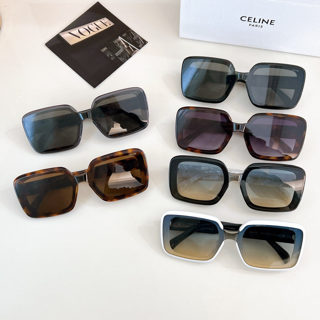CELINE TRIOMPHE SUNGLASSES CL42126U IN ACETATE