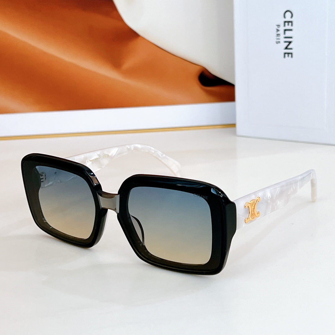 CELINE TRIOMPHE SUNGLASSES CL42126U IN ACETATE