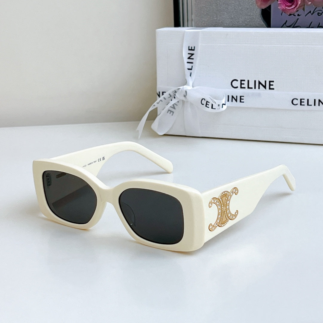 CELINE TRIOMPHE SUNGLASSES CL40288 IN ACETATE