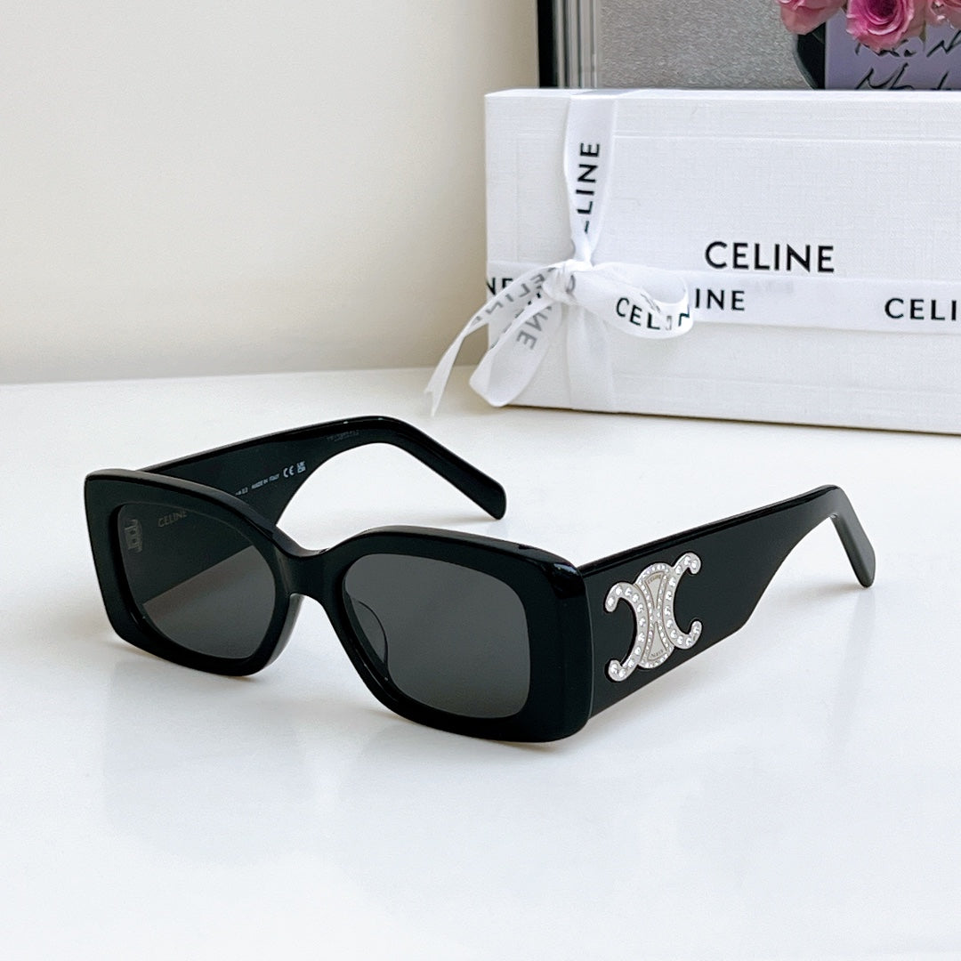 CELINE TRIOMPHE SUNGLASSES CL40288 IN ACETATE