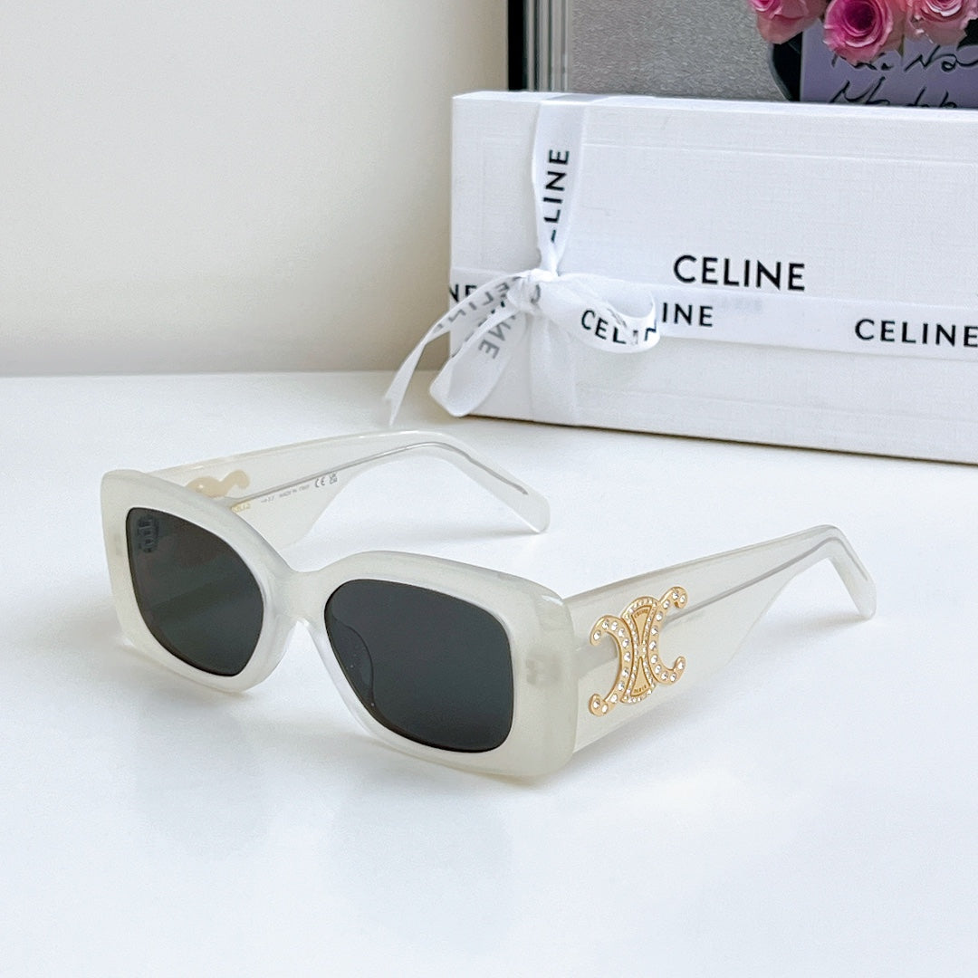 CELINE TRIOMPHE SUNGLASSES CL40288 IN ACETATE