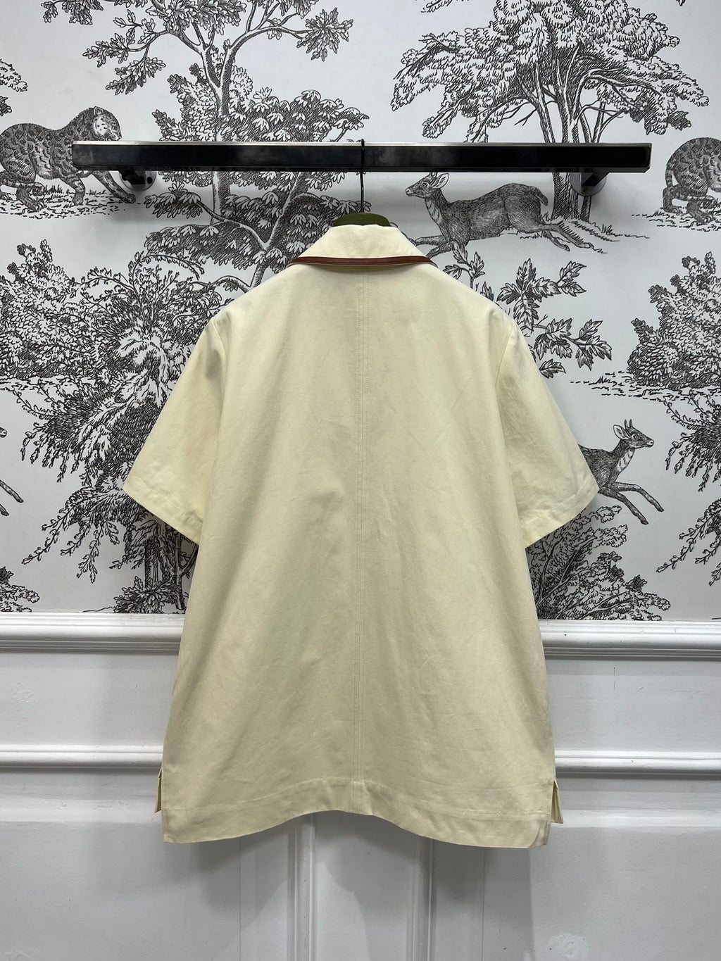 GUCCI 25S NEW STYLE SHORT SLEEVE LAPEL DRESS 262936