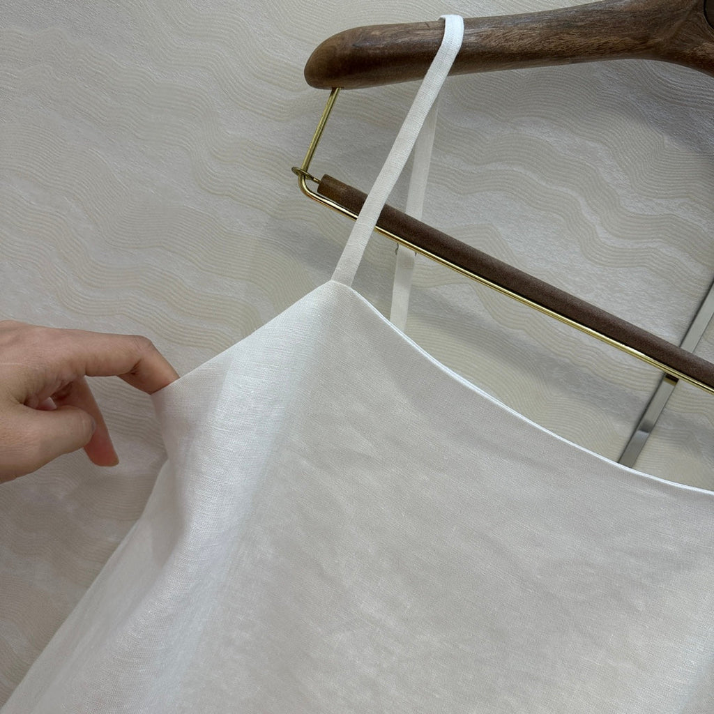 LP LINEN HALTER TOP 272248