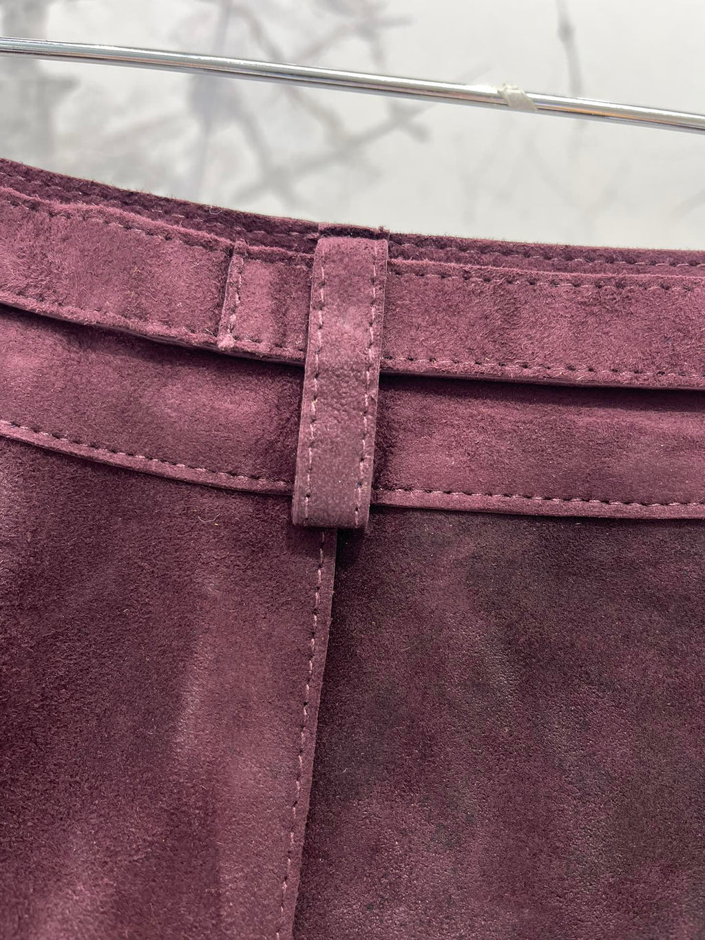 HERMES HERMES 25S SHEEPSKIN SHORTS 176