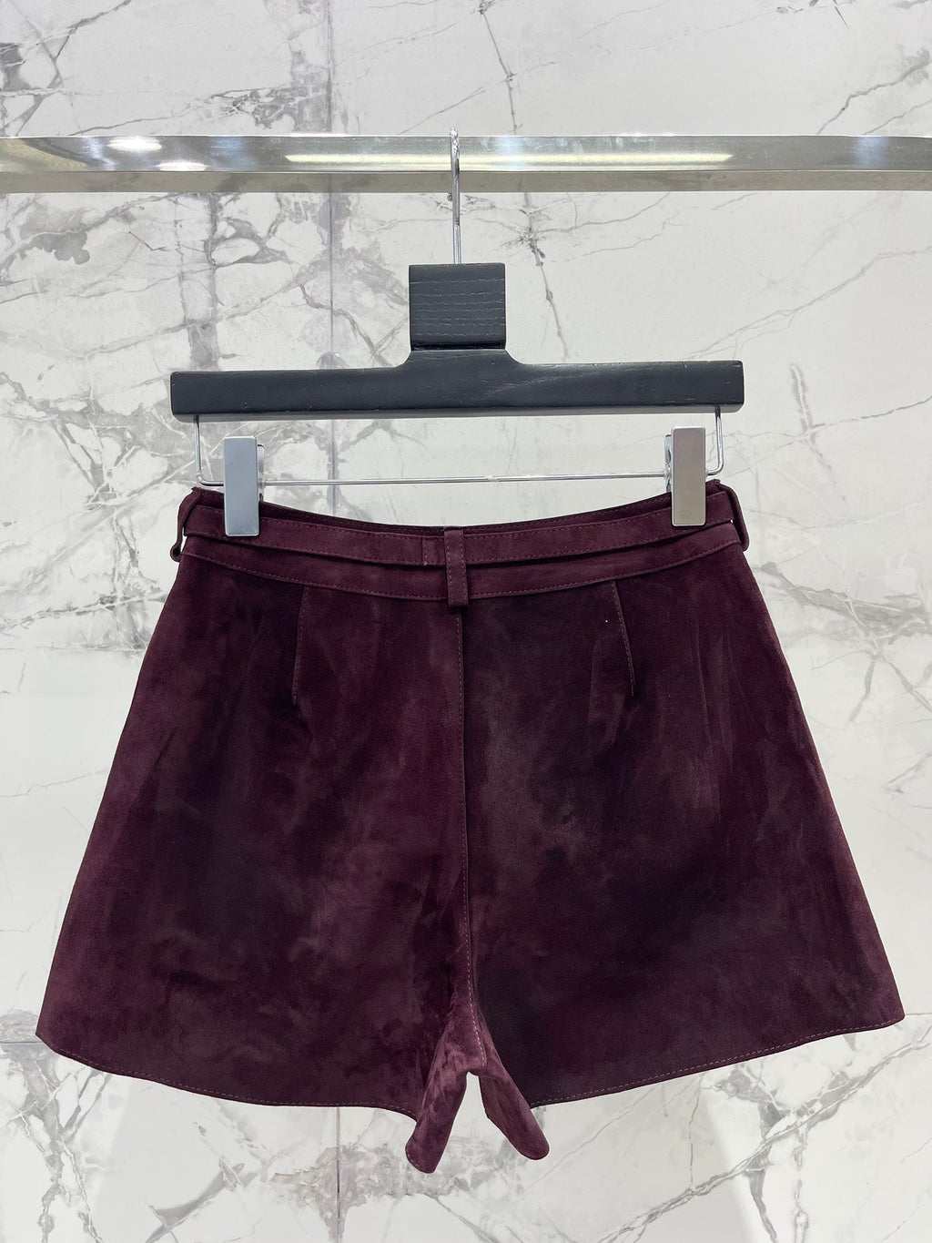 HERMES HERMES 25S SHEEPSKIN SHORTS 176