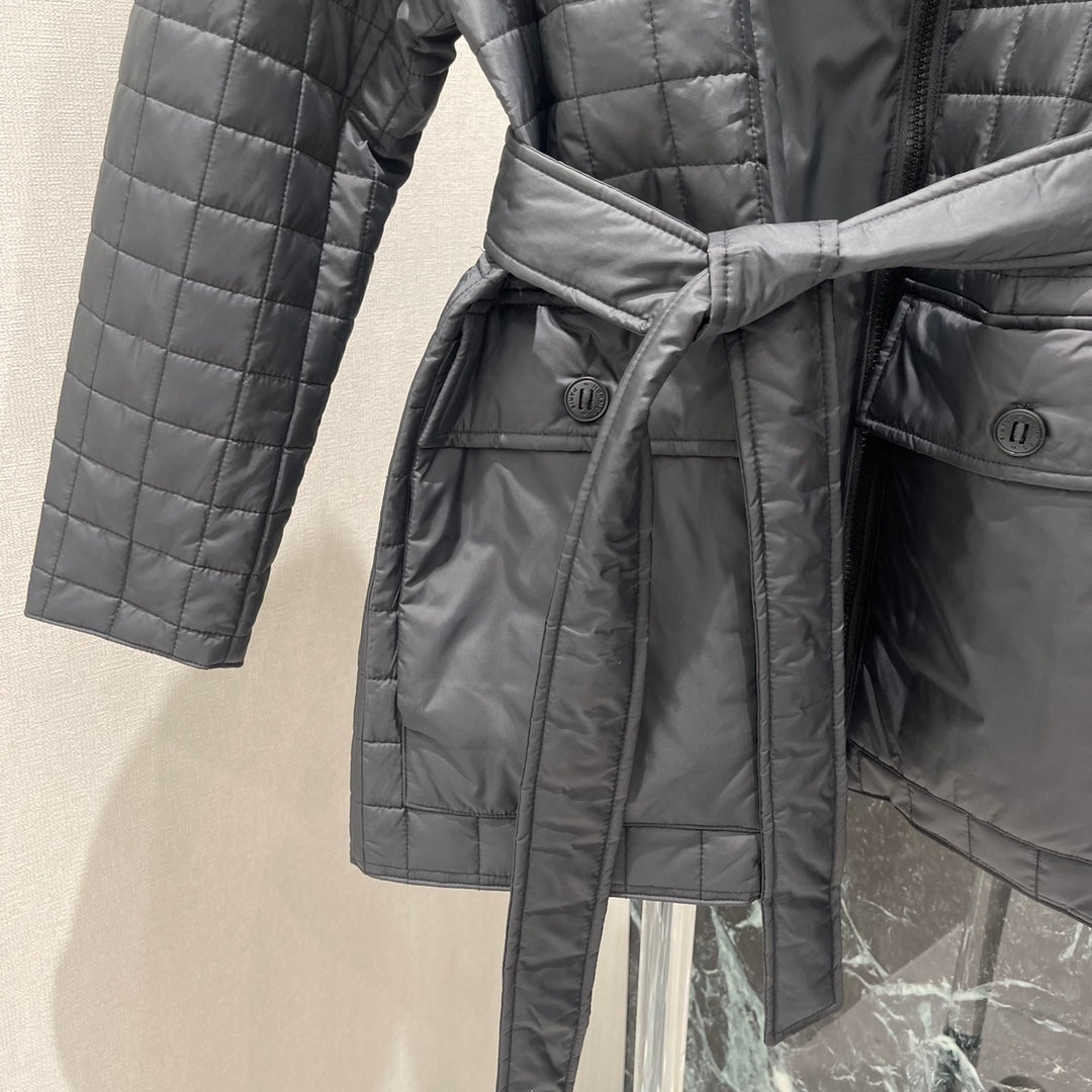 HERMES HERMES 25S LONG COTTON COAT 153