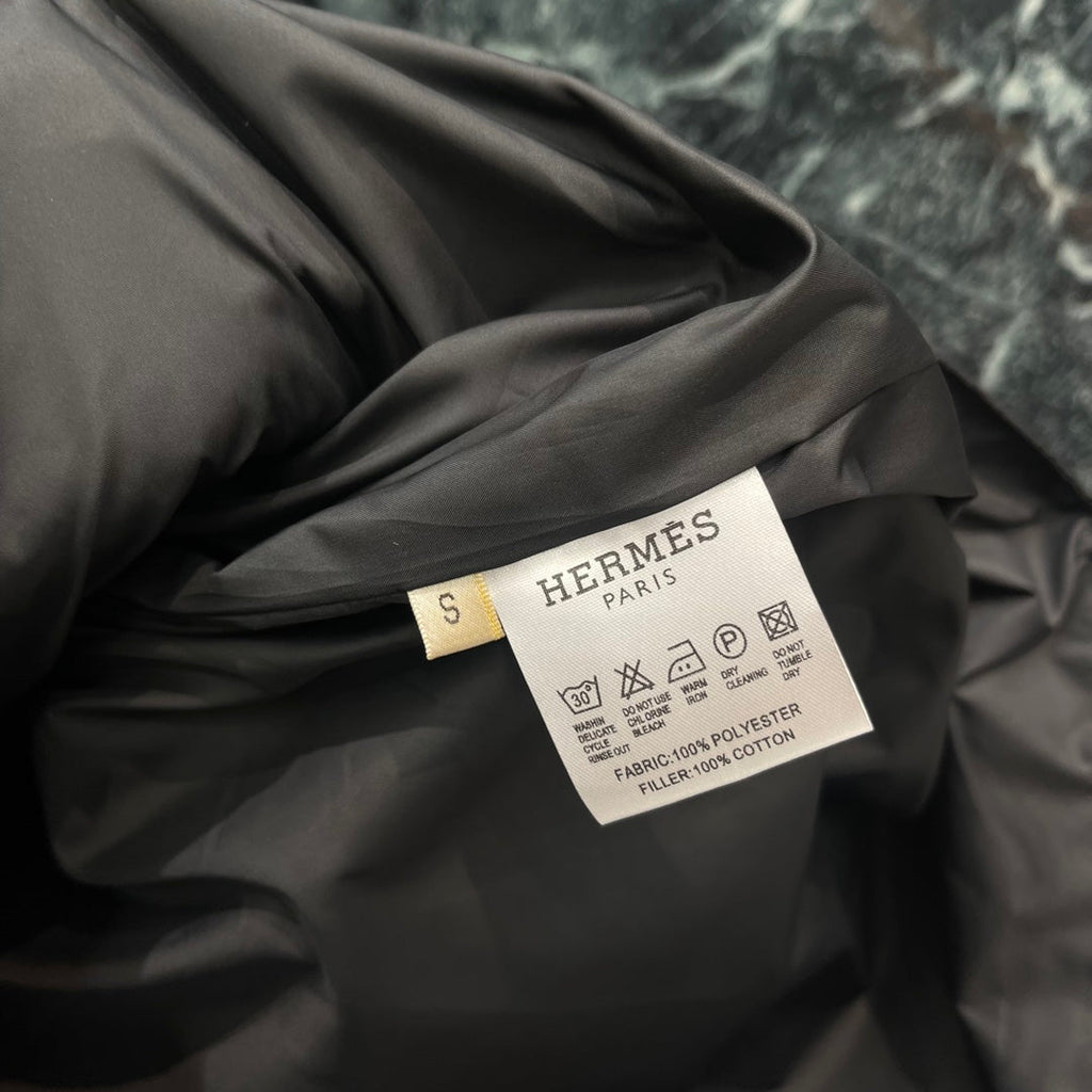HERMES HERMES 25S LONG COTTON COAT 153