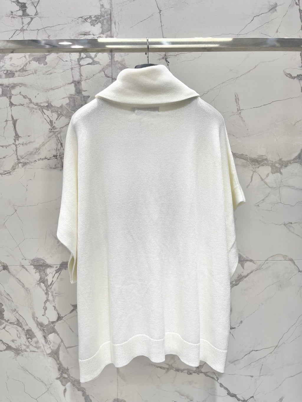 DIOR 25S TURTLENECK PONCHO SWEATER STYLE 383