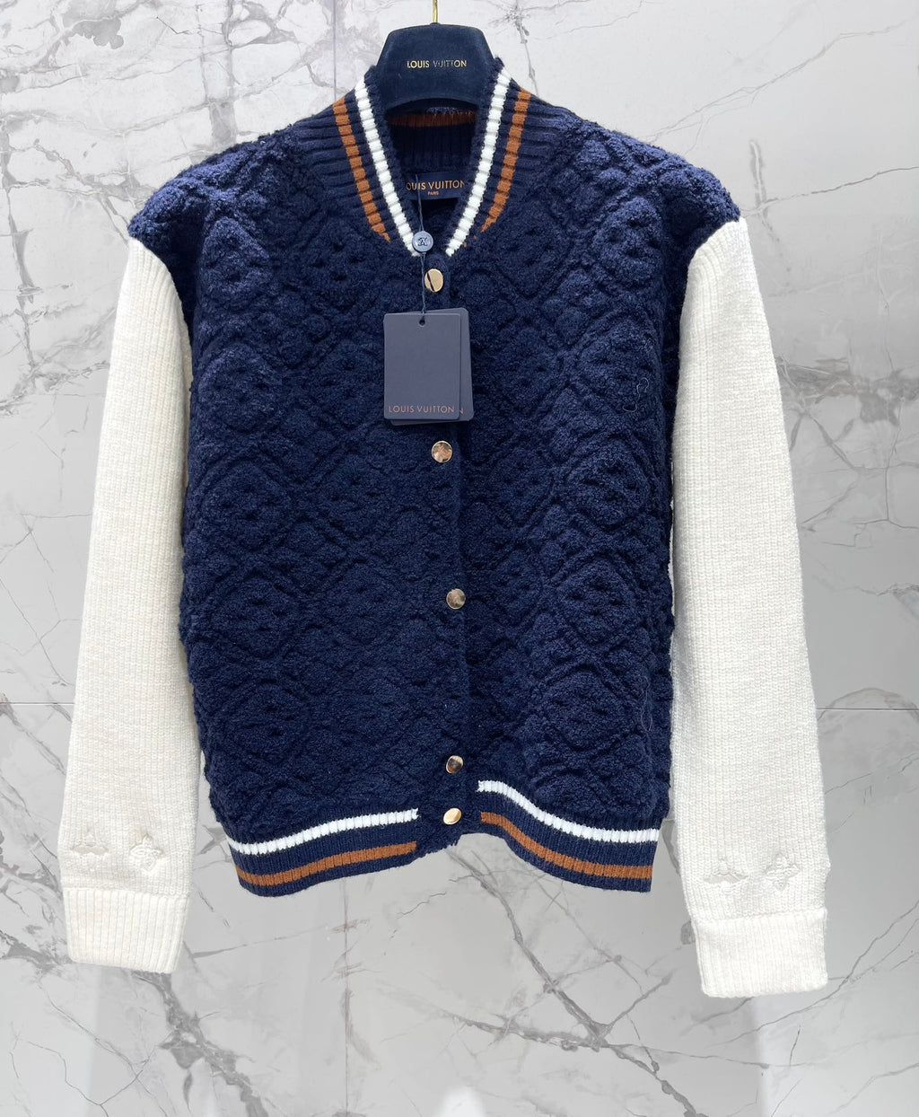 LOUIS VUITTON LV 25S KNIT JACKET 0028
