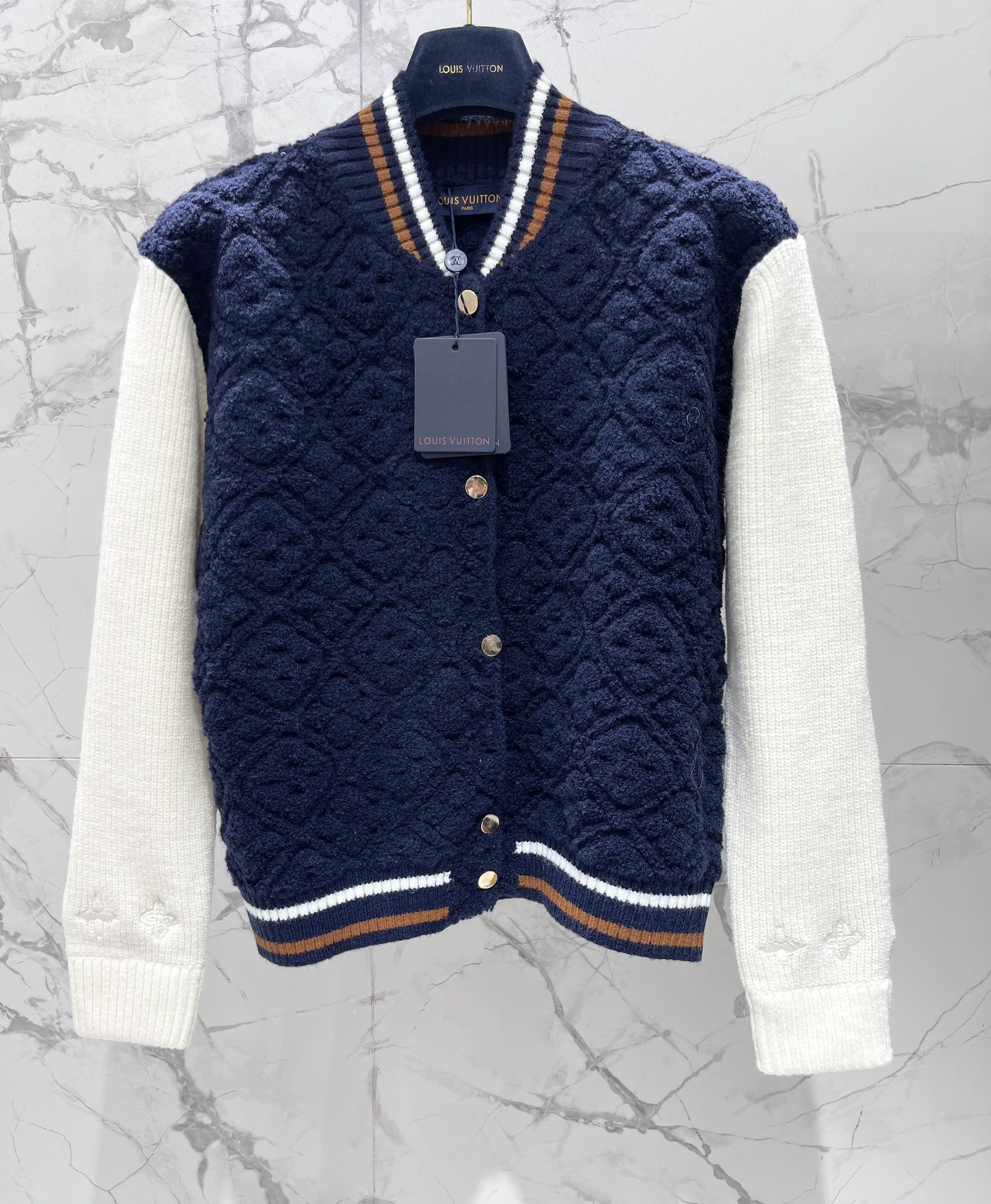 LOUIS VUITTON LV 25S KNIT JACKET 0028