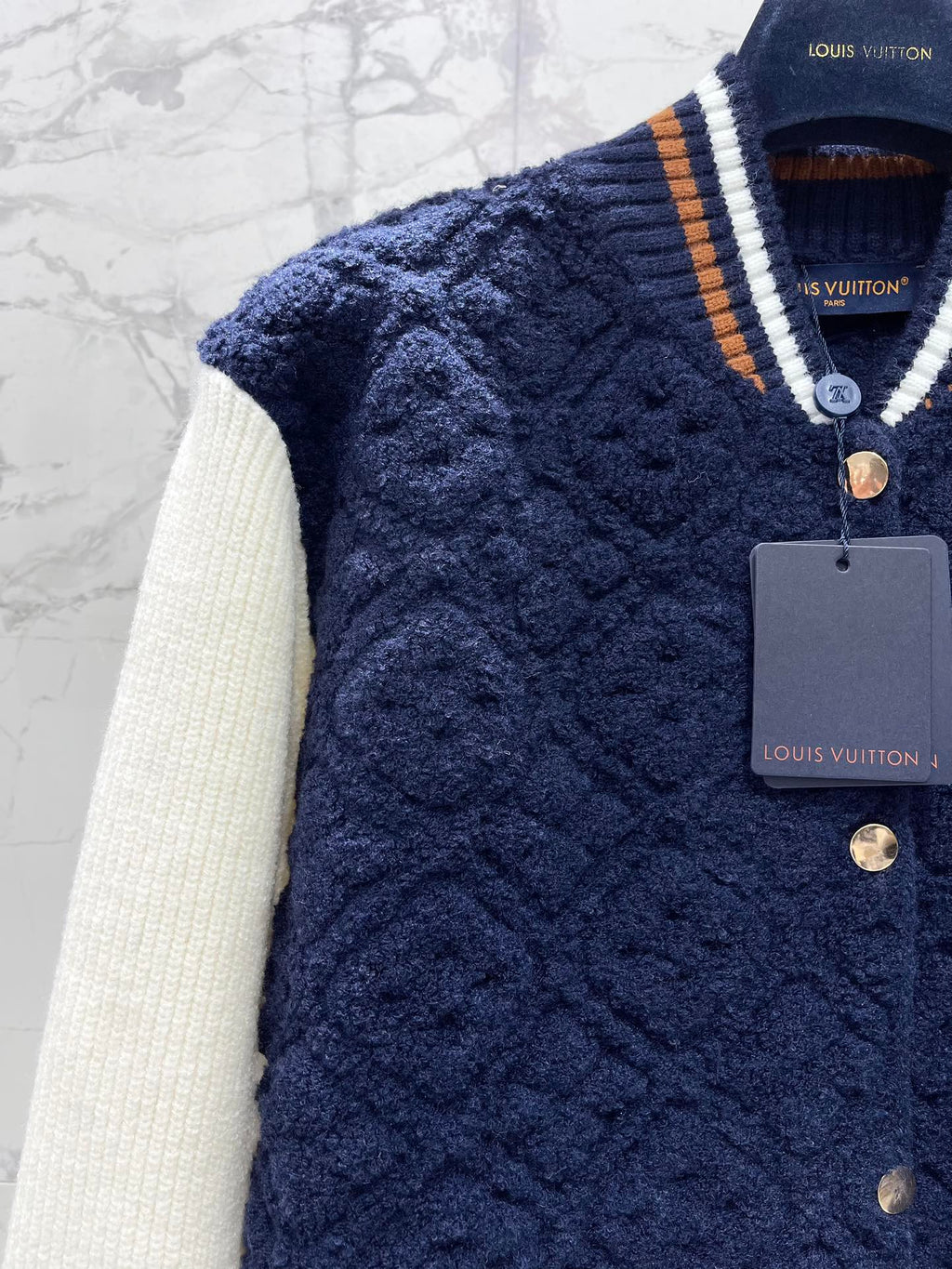 LOUIS VUITTON LV 25S KNIT JACKET 0028