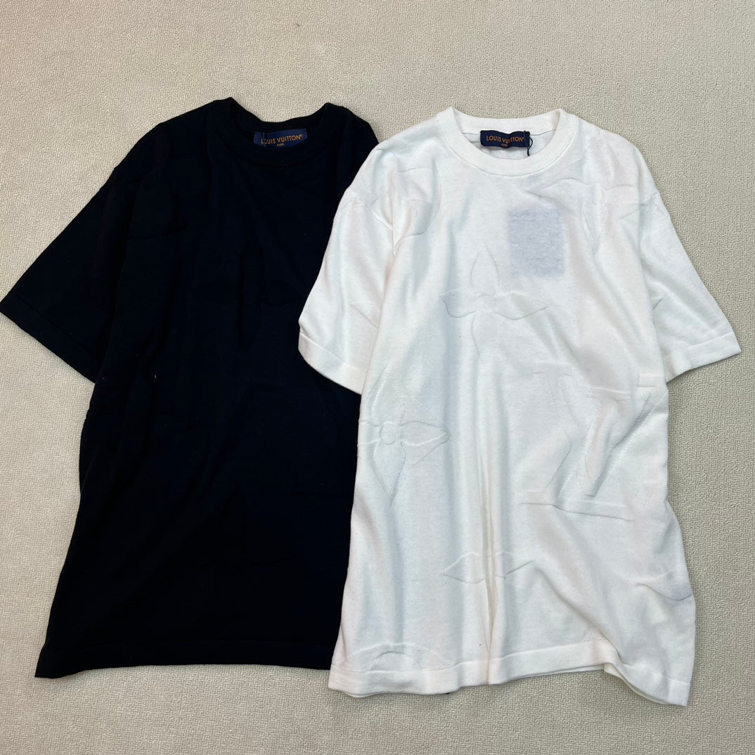 LOUIS VUITTON LV 25S SHORT-SLEEVED SWEATER 0053