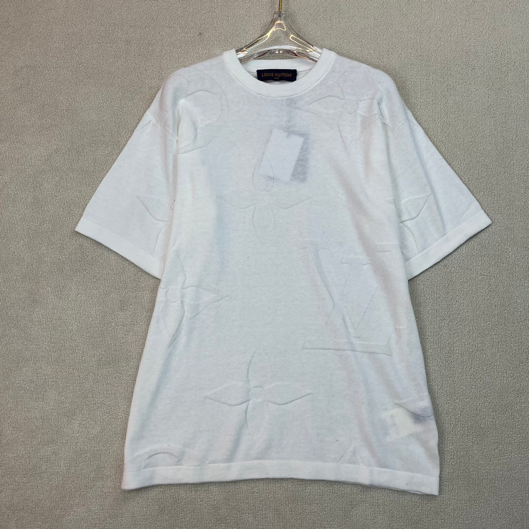 LOUIS VUITTON LV 25S SHORT-SLEEVED SWEATER 0053