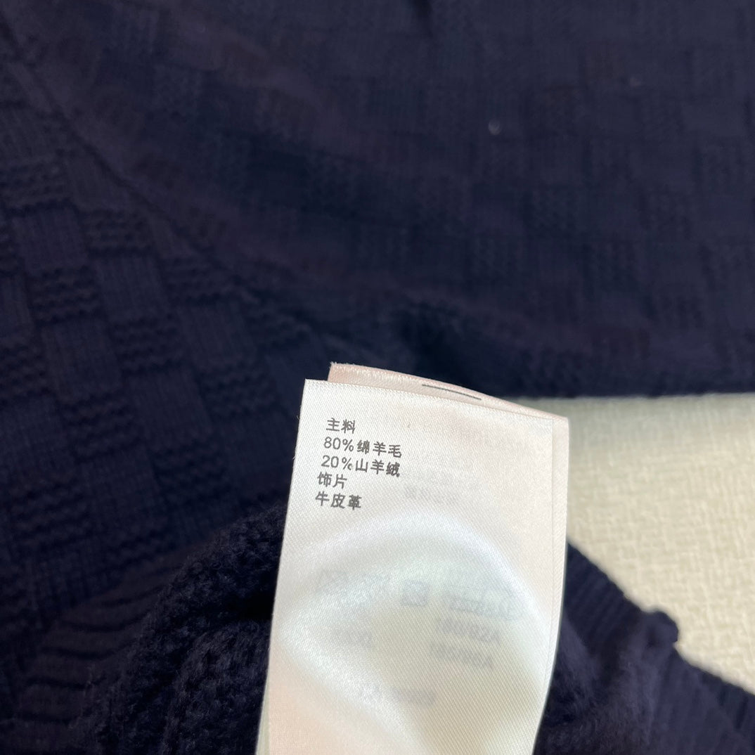 LOUIS VUITTON LV 25S HALF-ZIP SWEATER 0055