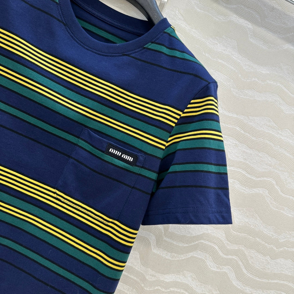 MIUMIU SHORT-SLEEVE T-SHIRT STYLE 510