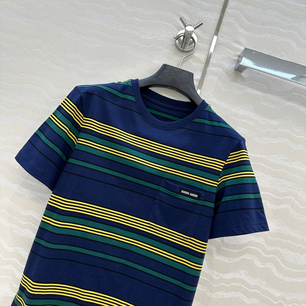 MIUMIU SHORT-SLEEVE T-SHIRT STYLE 510