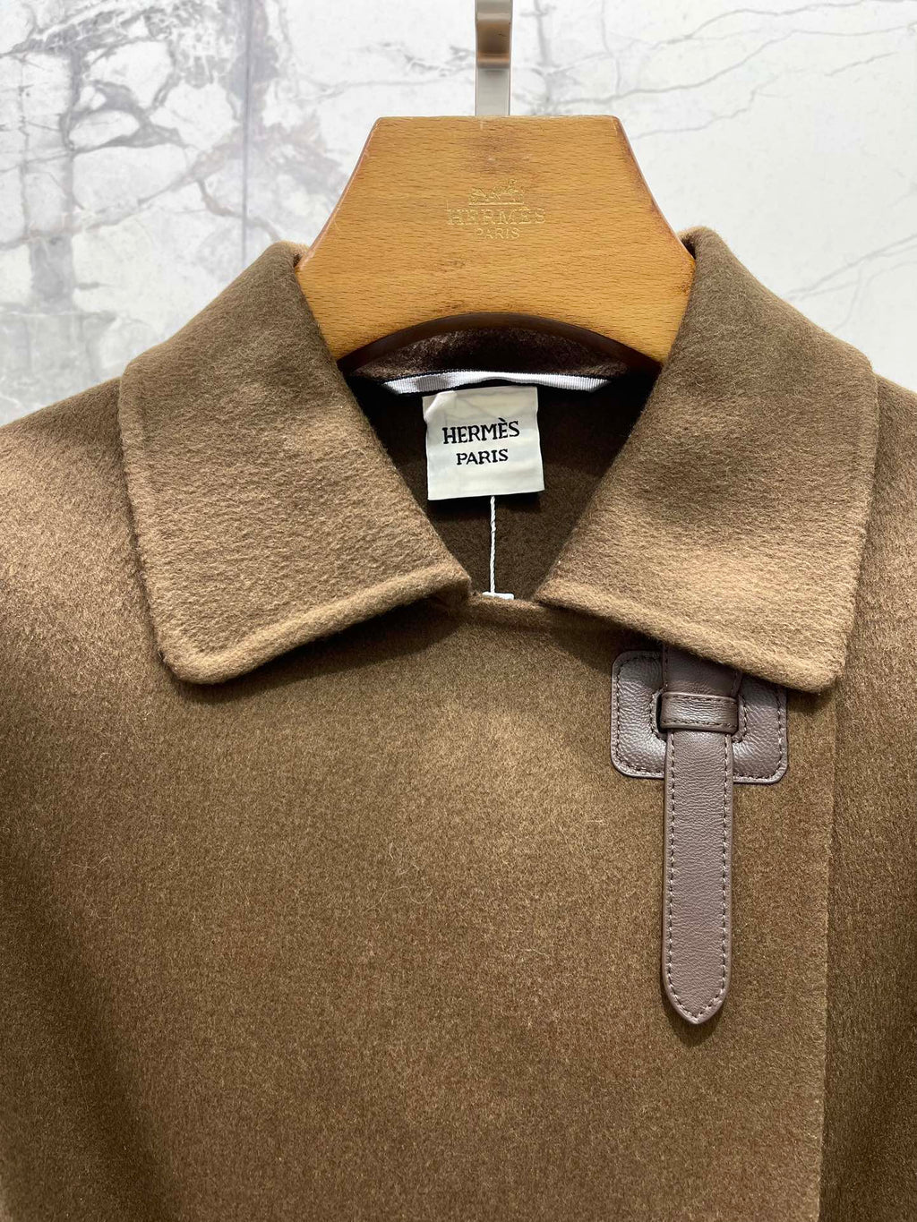 HERMES 25S MID-LENGTH CASERE COAT 286