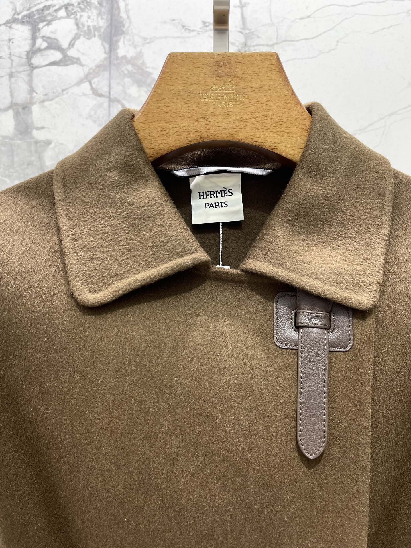 HERMES 25S MID-LENGTH CASERE COAT 286