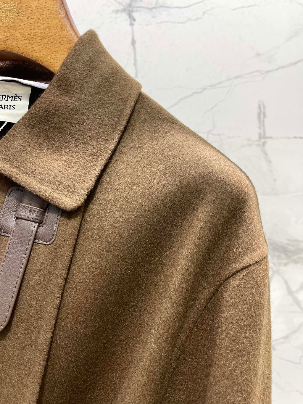 HERMES 25S MID-LENGTH CASERE COAT 286