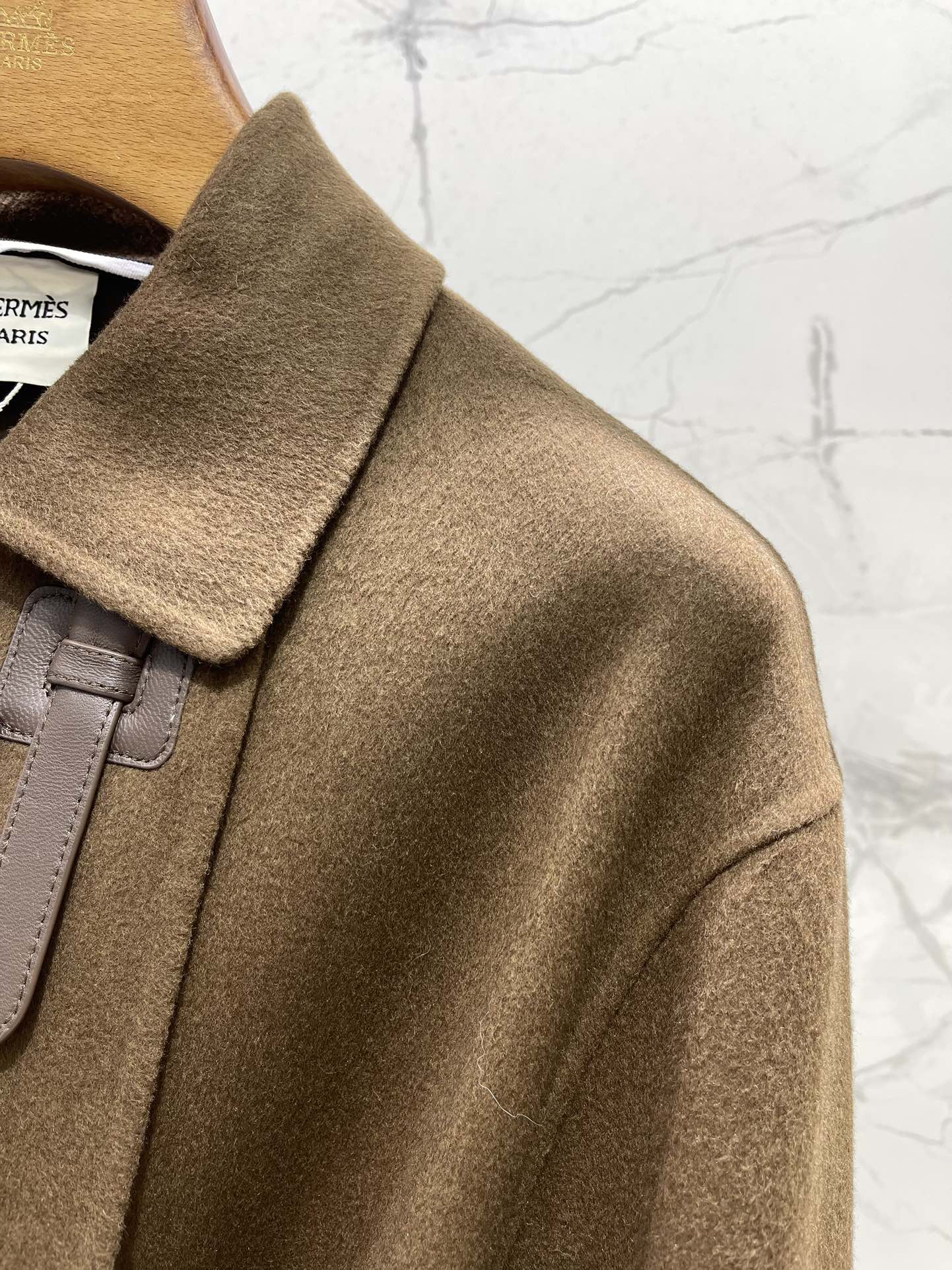 HERMES 25S MID-LENGTH CASERE COAT 286