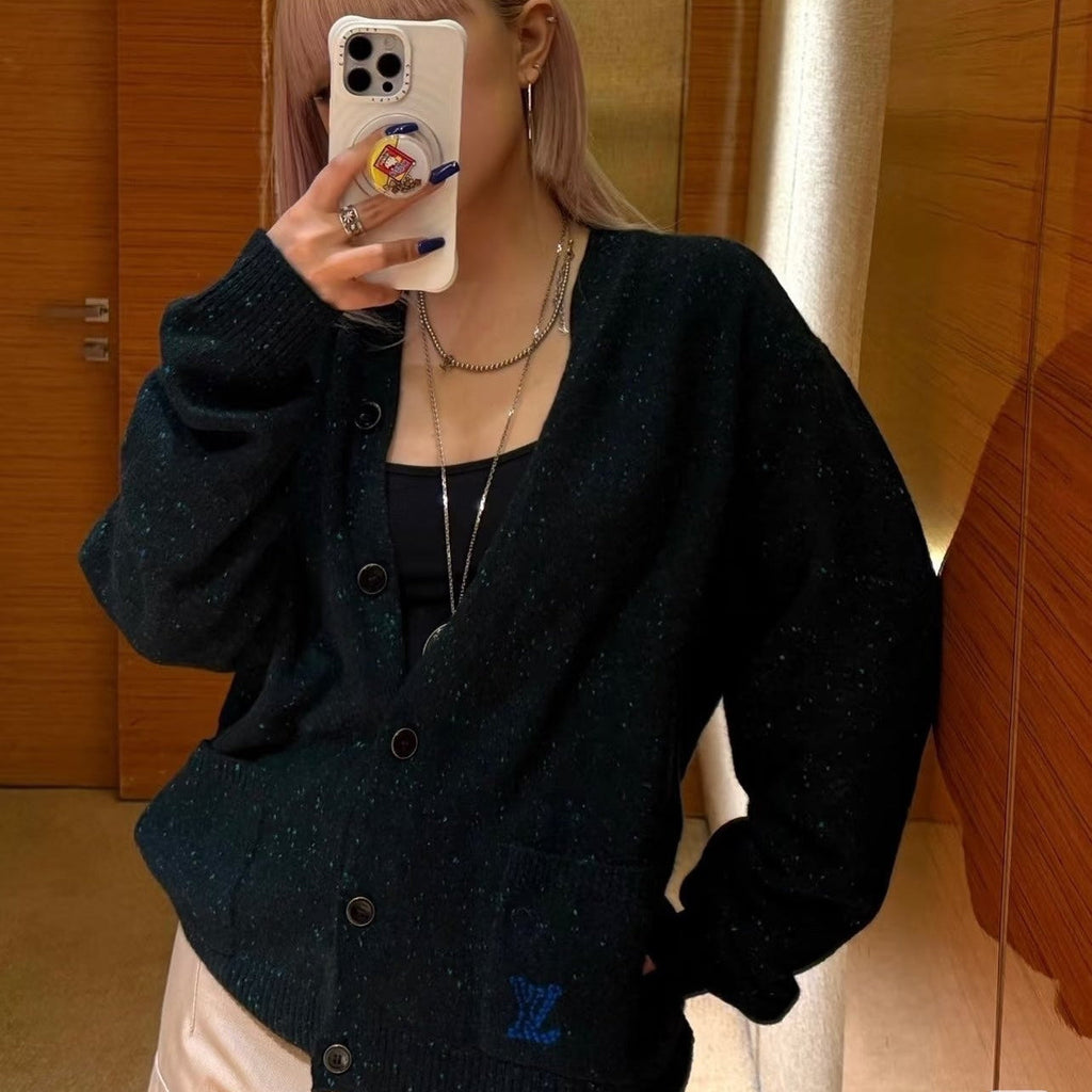 LOUIS VUITTON LV 25S V-NECK CARDIGAN 0103