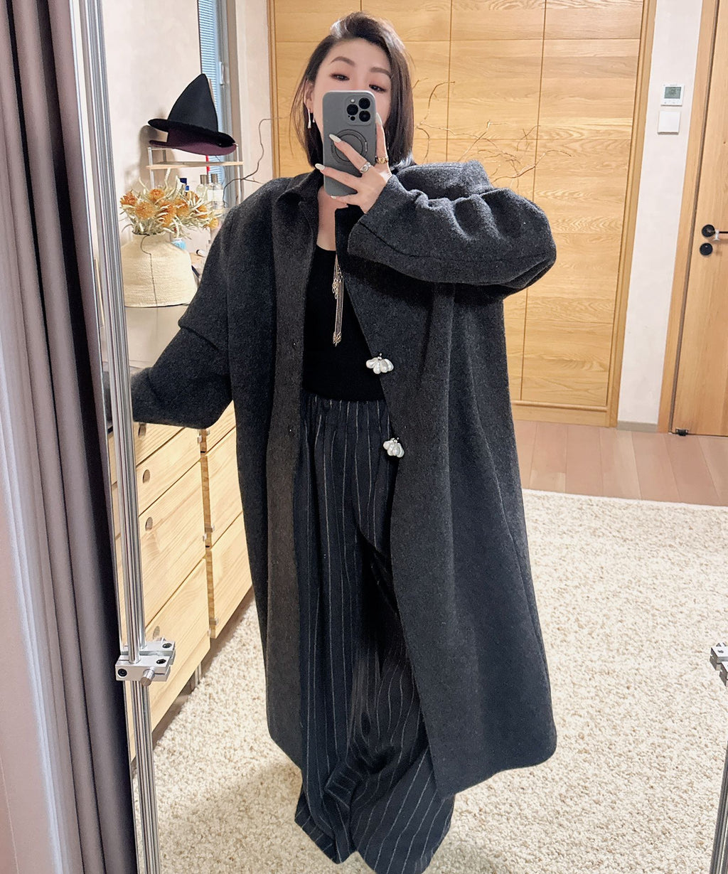 PRADA 25S LONG WOOL COAT 481