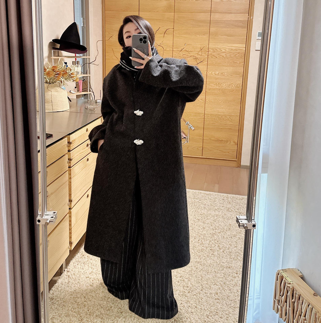 PRADA 25S LONG WOOL COAT 481