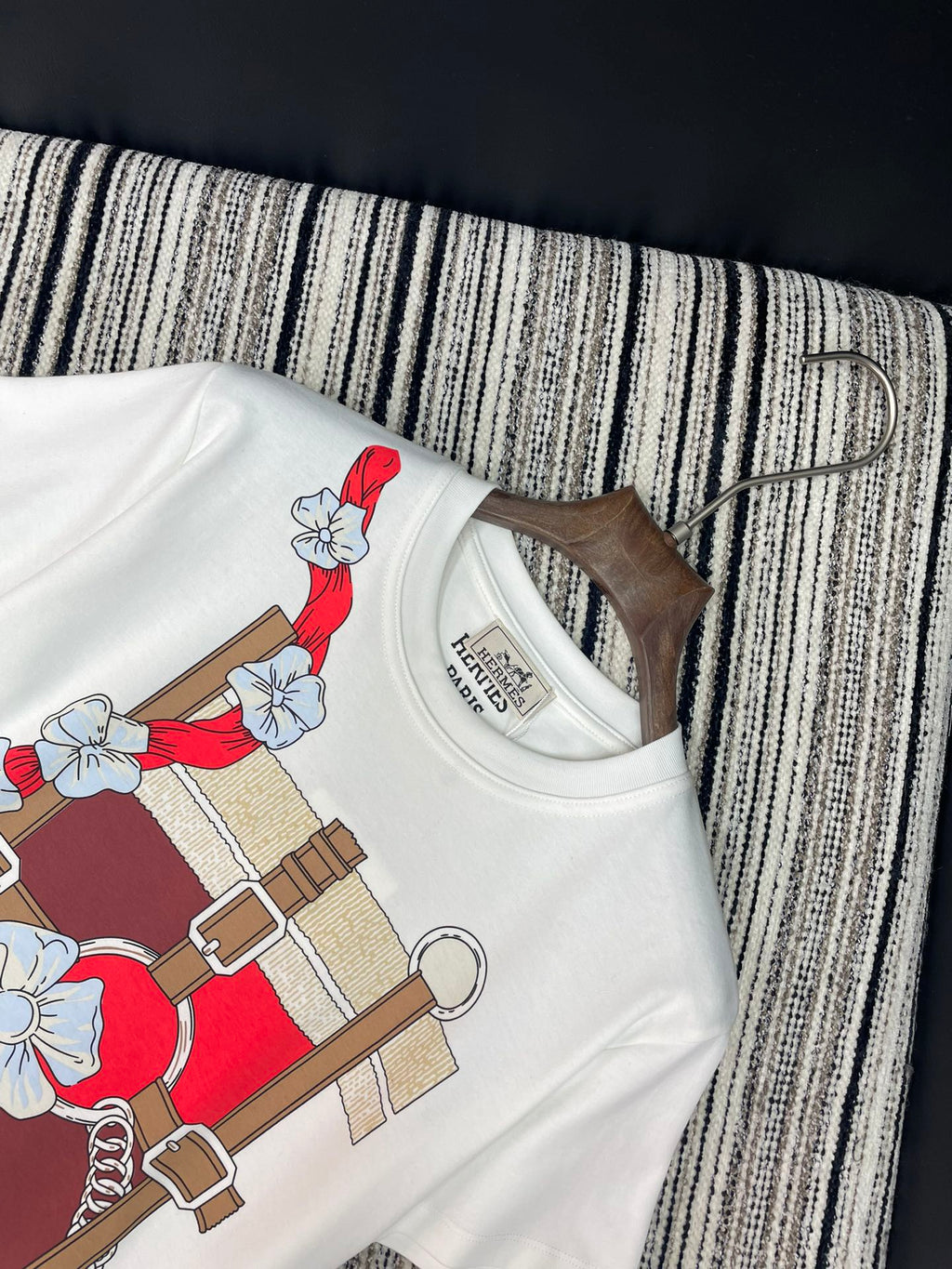 HERMES 25S CREW NECK T-SHIRT 459