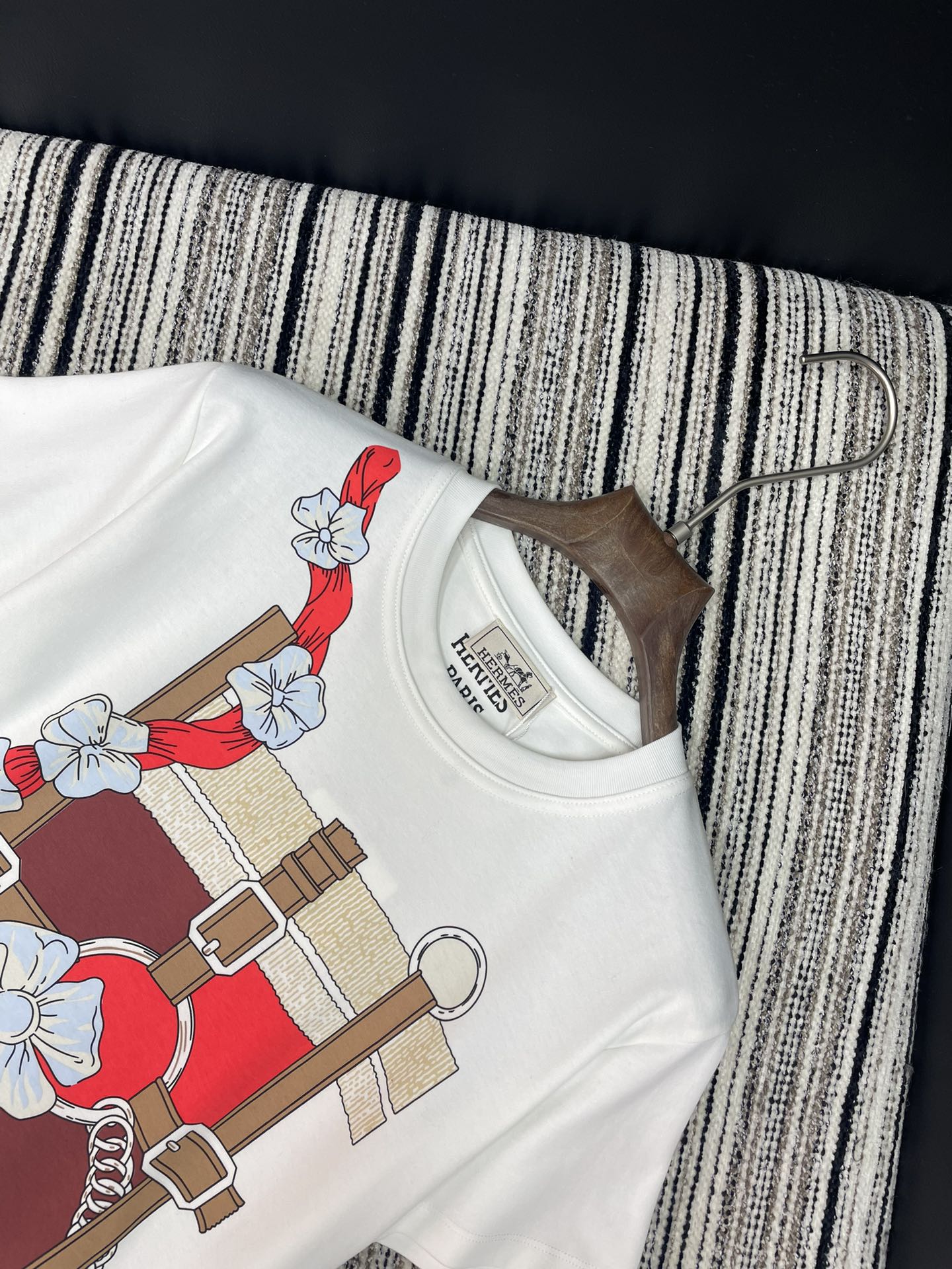 HERMES 25S CREW NECK T-SHIRT 459