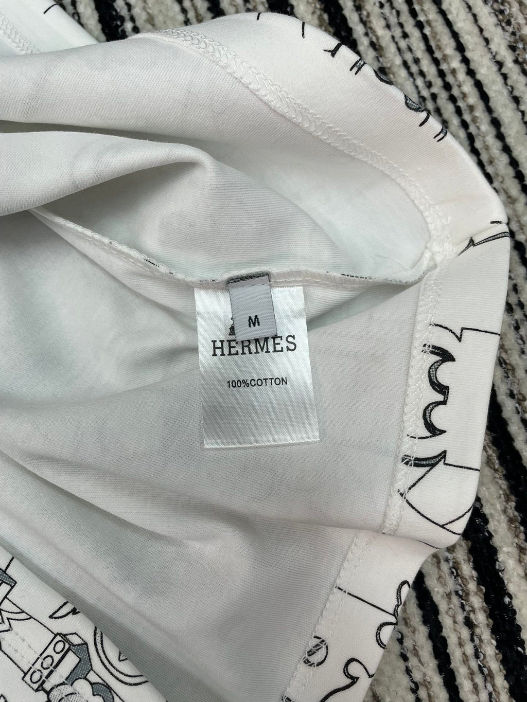 HERMES 25S CREW NECK T-SHIRT 460