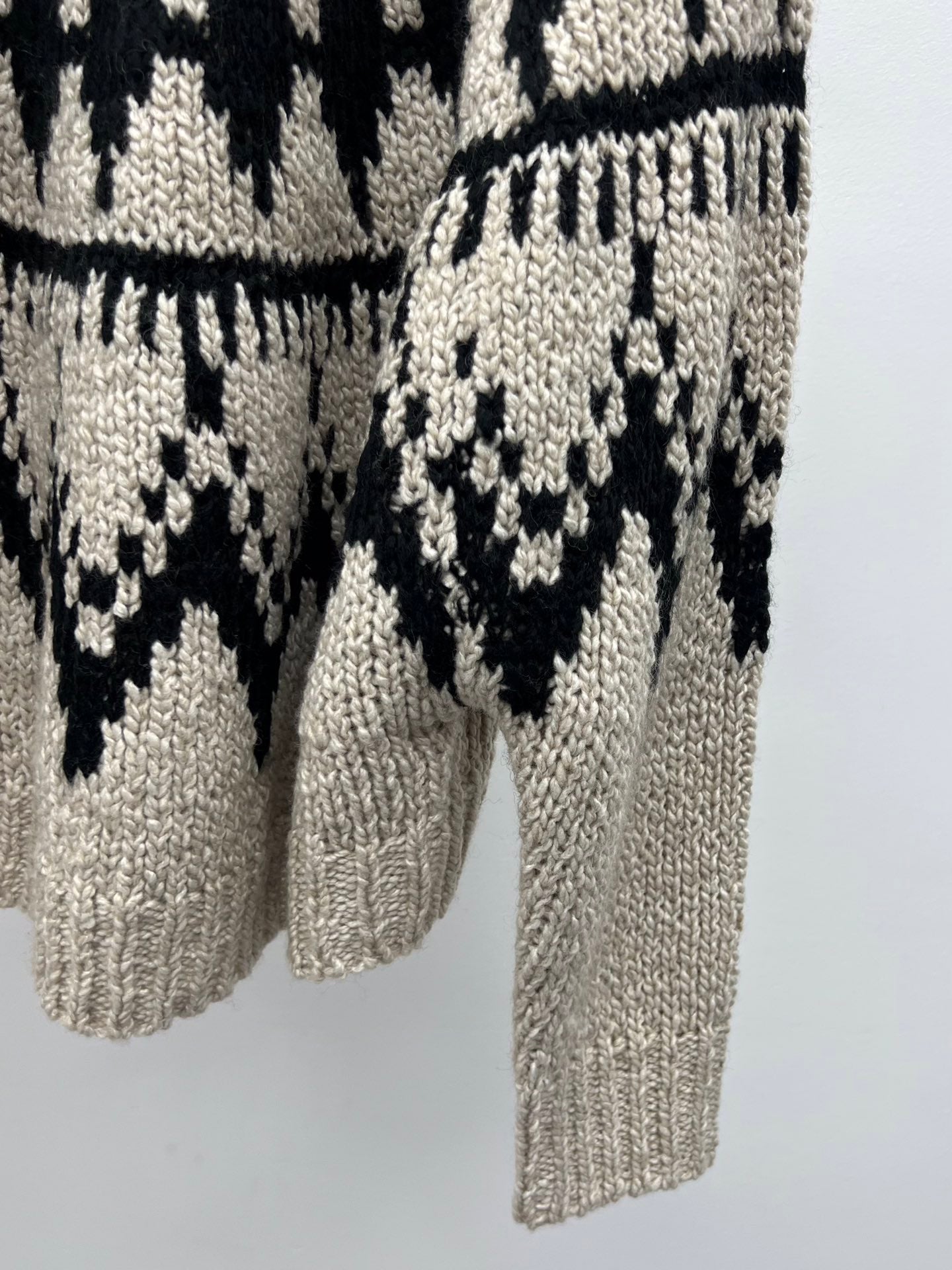 DIOR 25S JACQUARD KNIT SWEATER 668