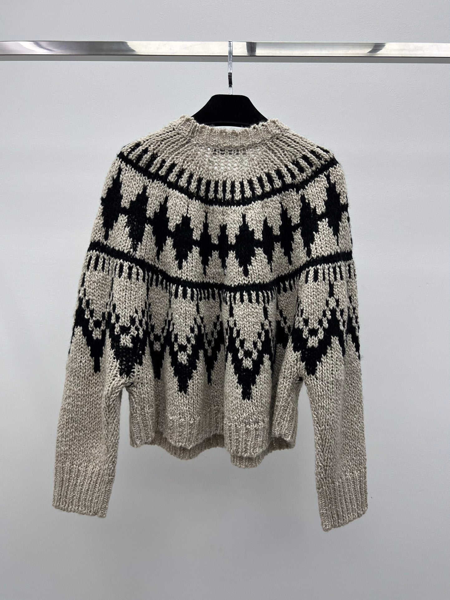 DIOR 25S JACQUARD KNIT SWEATER 668
