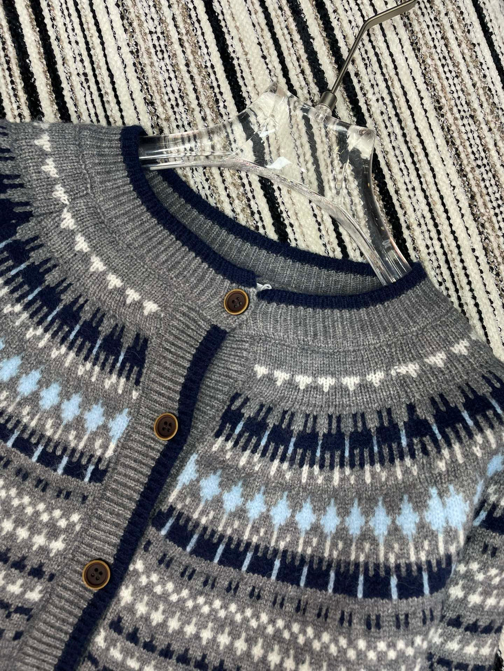 DIOR 25S KNIT CARDIGAN 624