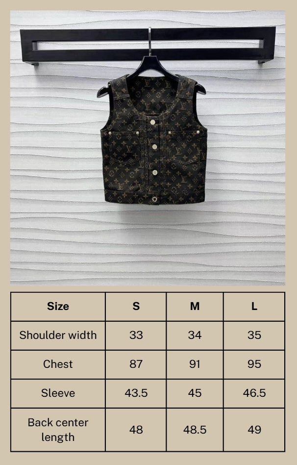 LOUIS VUITTON LV Monogram Denim Set