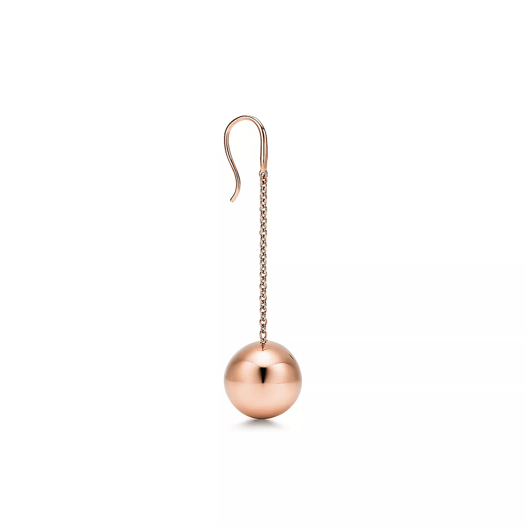 TIFFANY BALL HOOK EARRINGS