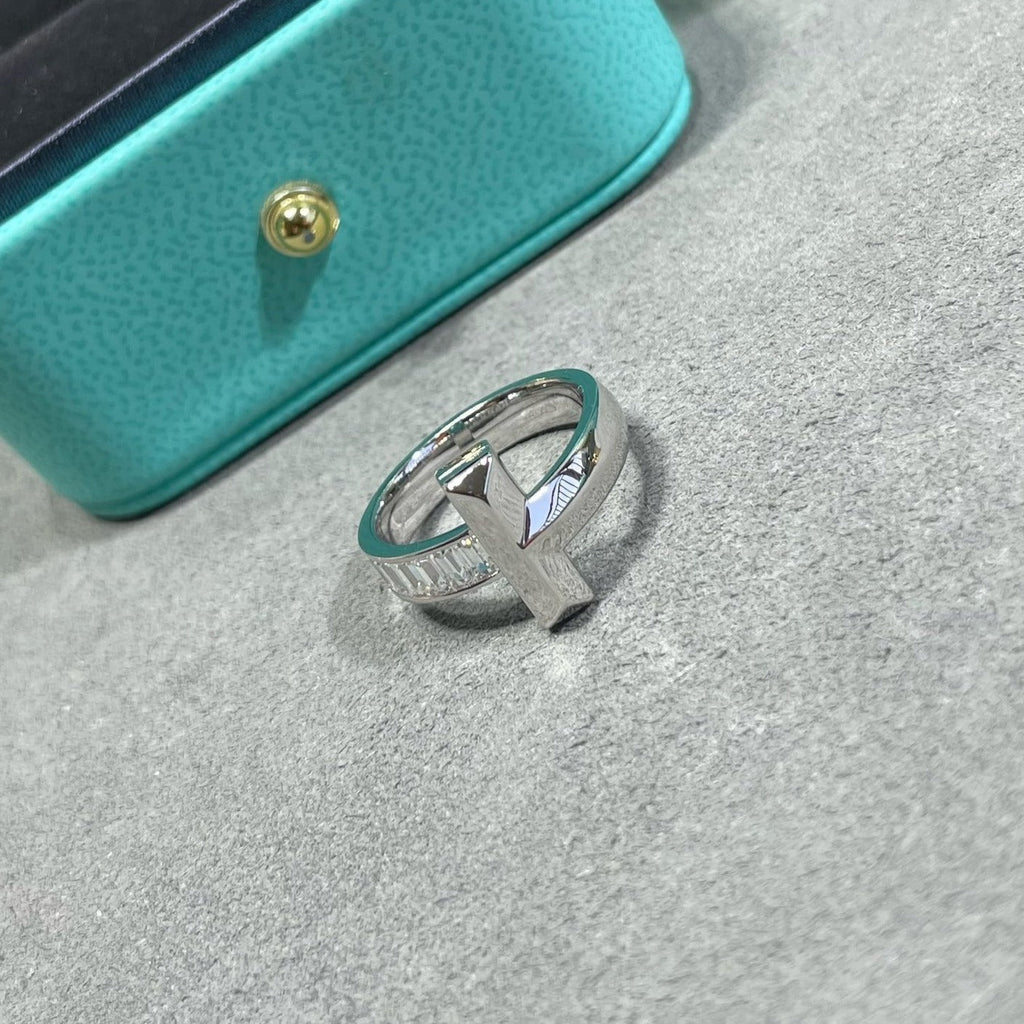TIFFANY T1 WIDE 4.5MM DIAMOND RING