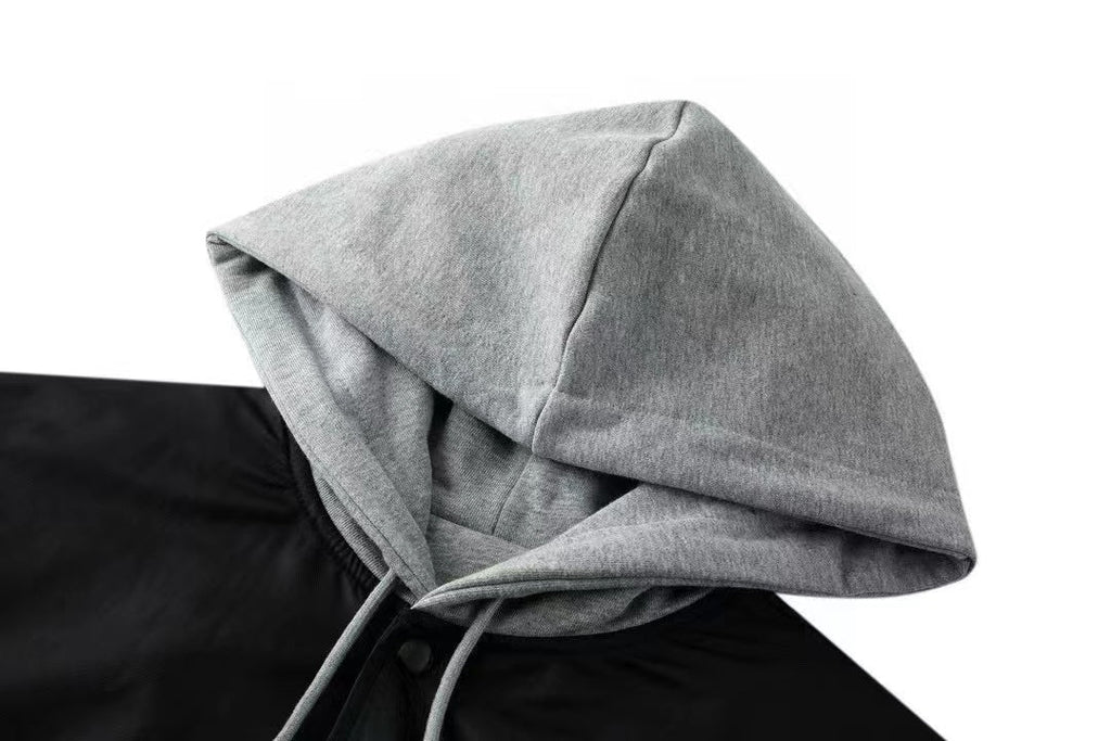 CELINE Celine Jackets C Logo Black White Mix Grey Cotton