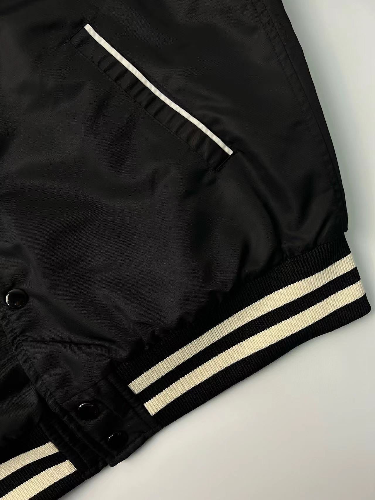 CELINE Celine Jackets C Logo Black White Mix Grey Cotton